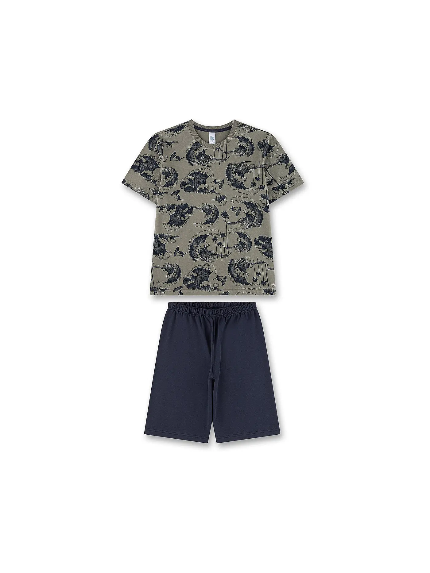 SANETTA | Jungen Pyjama Set 2-teilig T-Shirts und Shorts | 